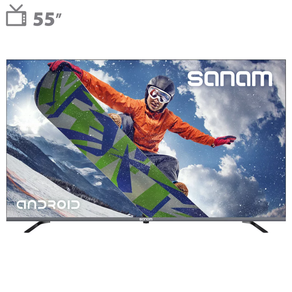 تلویزیون 55 اینچ کیو ال ای دی هوشمند صنام مدل SQL-55M1894
