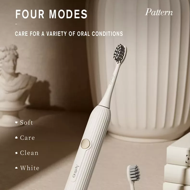 مسواک برقی آپیو مدل T11-A به همراه 2 عدد سری یدک