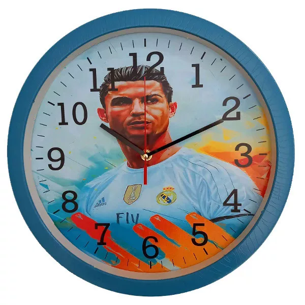 ساعت دیواری مدل رونالدو کد 40305082