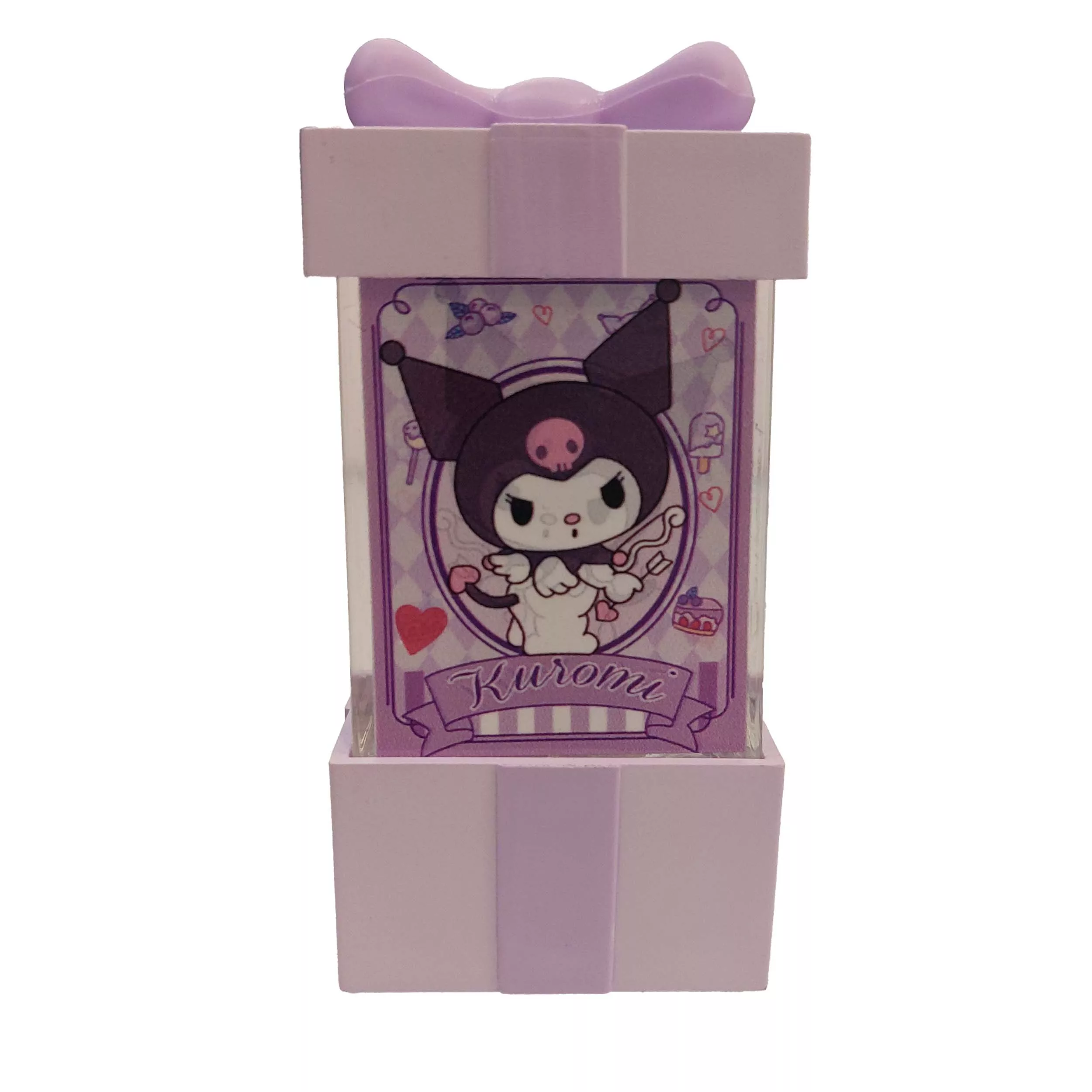 چراغ خواب کودک مدل آکواریومی اکلیلی کرومی طرح تیروکمان