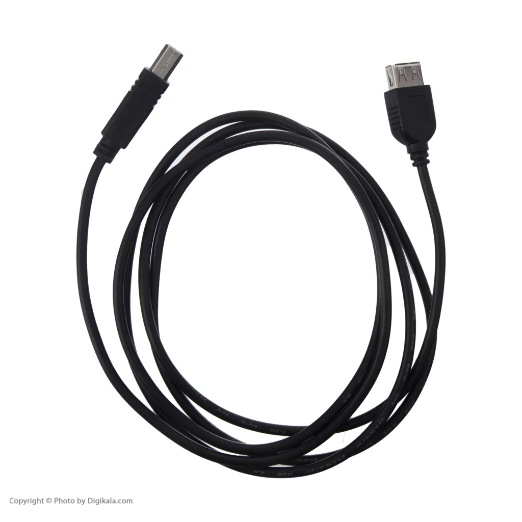 کابل تبدیل USB 2.0 به USB-B مدل K116 طول 1.8 متر