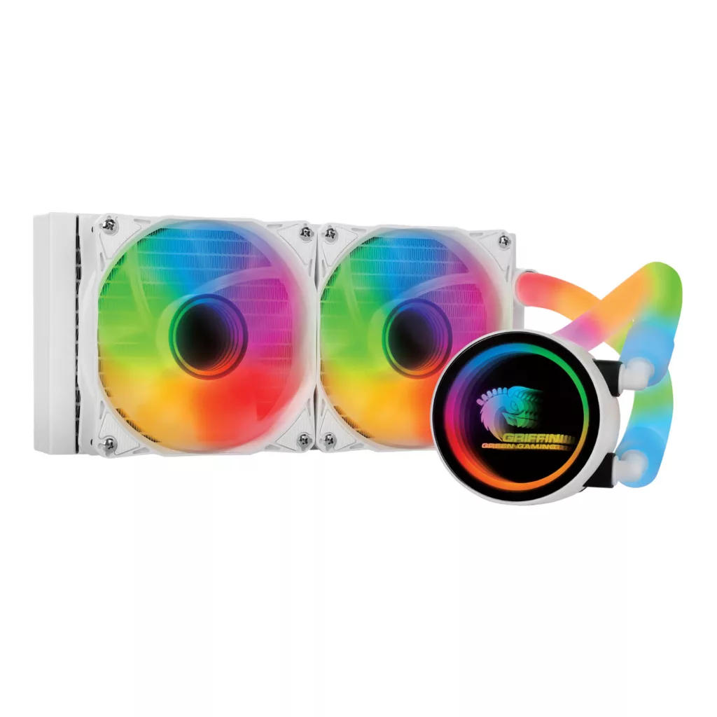 سیستم خنک کننده آبی گرین مدل GLACIER 240 STREAM-ARGB