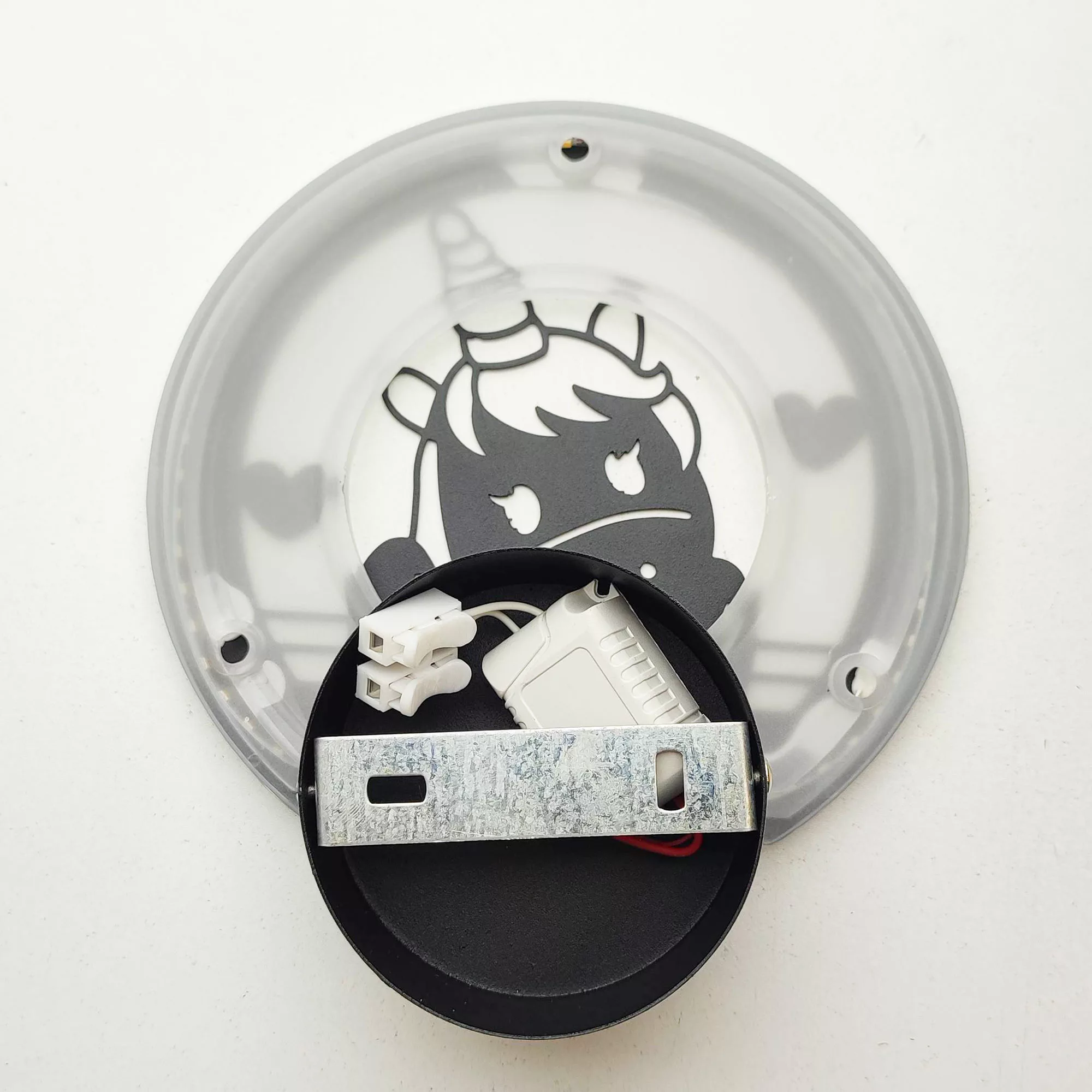 چراغ خواب کودک مدل دیواری طرح اسب تک شاخ