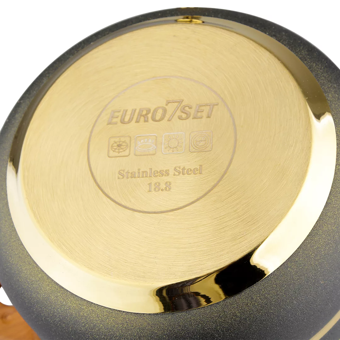 ست کتری و قوری یوروست کد 2847 گنجایش کتری 3 لیتر گنجایش قوری 1 لیتر