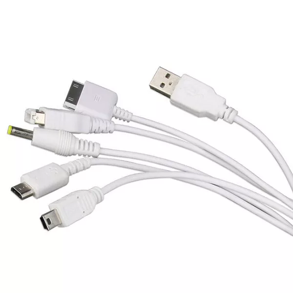 کابل تبدیل USB به PSP/iPOD/GBA/NDS/DSL مدل 211360114128 طول 1 متر