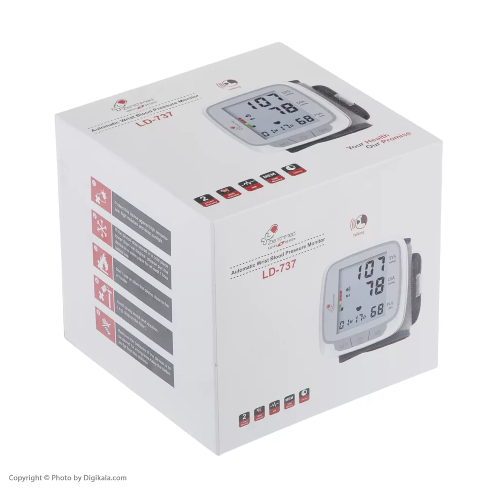 فشارسنج دیجیتال مچی زنیتمد مدل LD-737