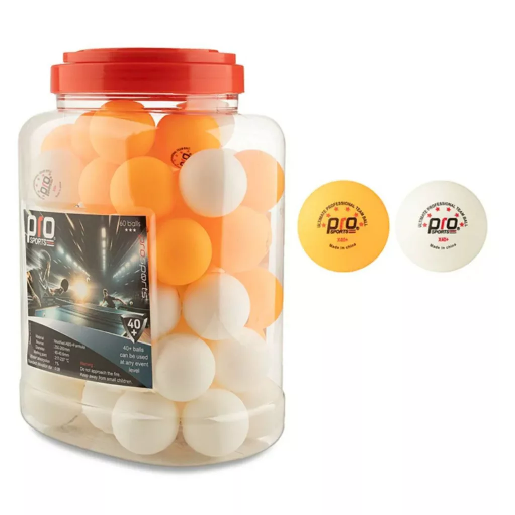 توپ پینگ پنگ پرو اسپورتز مدل NO-41 بسته 60 عددی