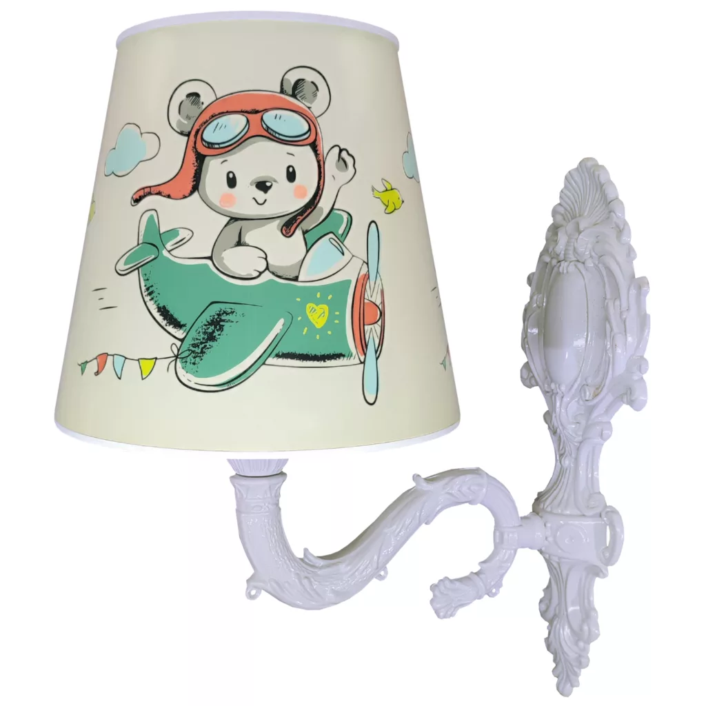 چراغ خواب کودک مدل خرس و هواپیما