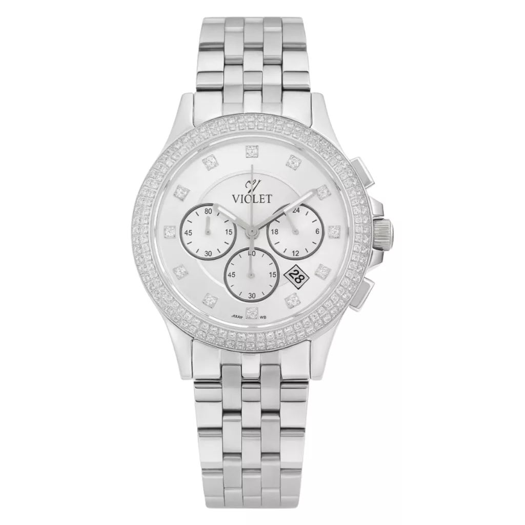 ساعت مچی عقربه‌ای کوارتز زنانه ویولت مدل Vr.38057