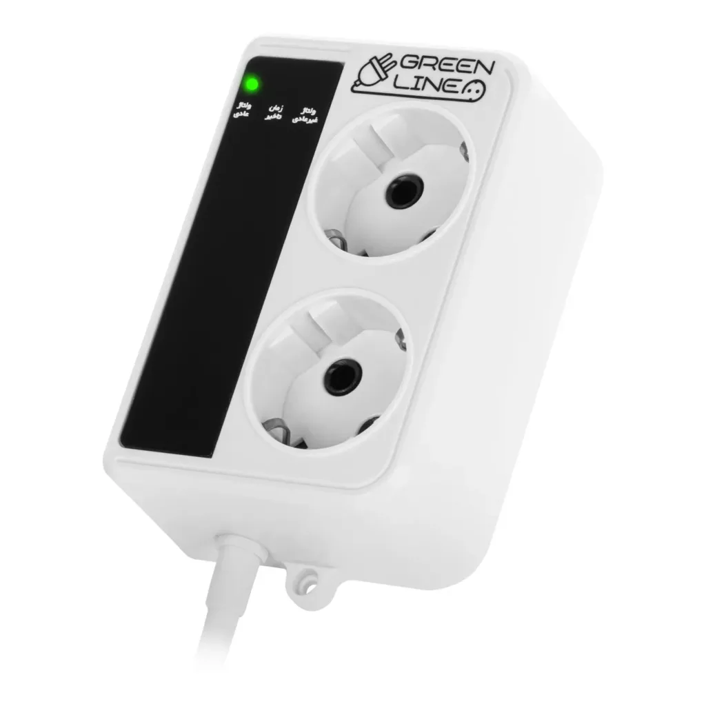 محافظ ولتاژ گرین لاین مدل GLP162-RW-5m