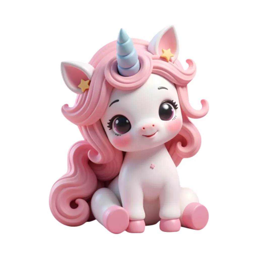 چراغ خواب اتاق کودک مدل یونیکورن LU081