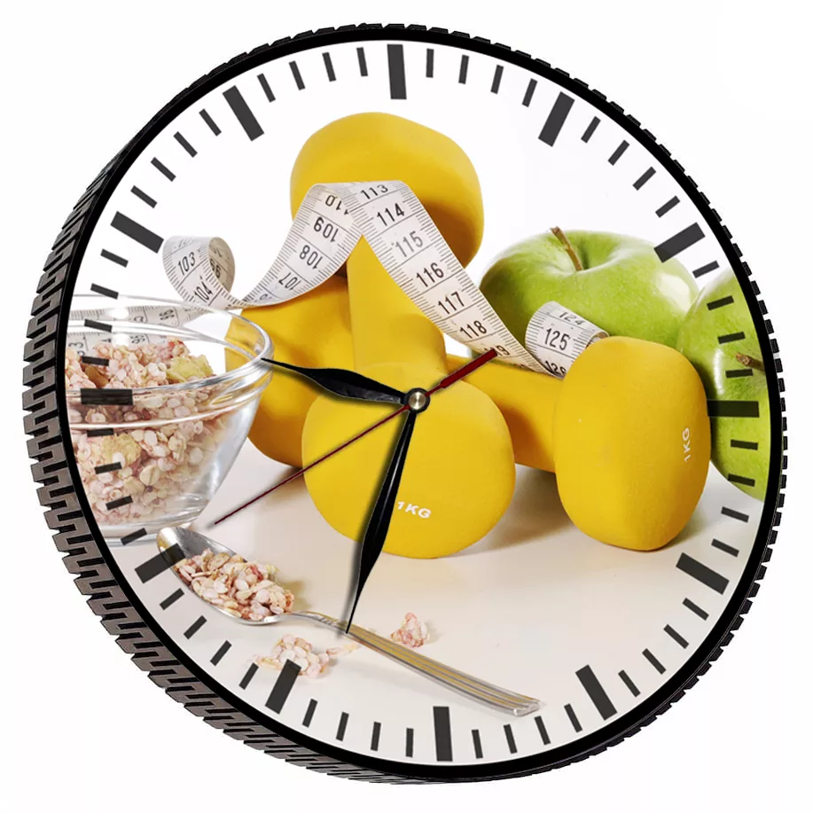 ساعت دیواری مدل ورزش و سلامتی