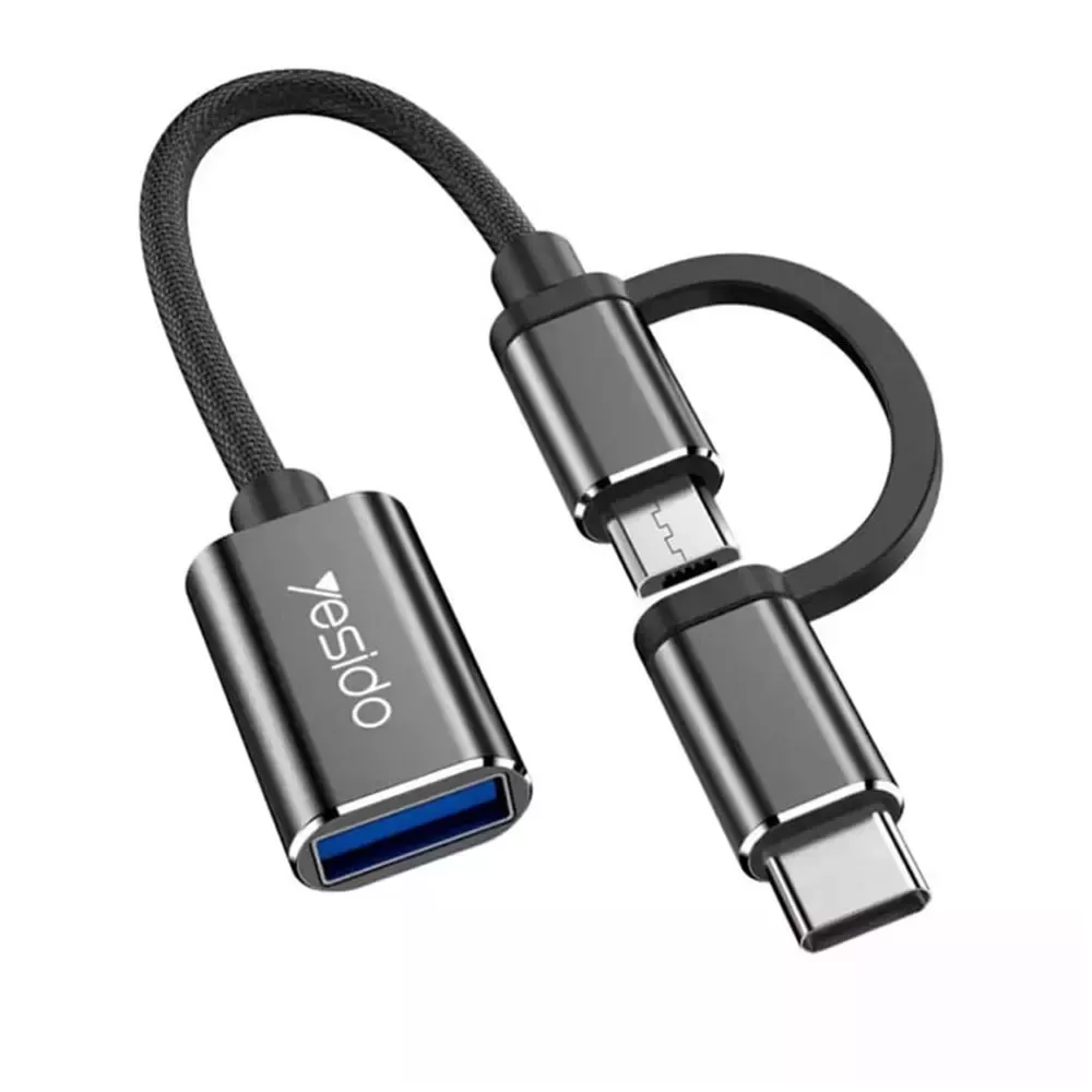 مبدل  OTG USB-C به microUSB یسیدو مدل GS02