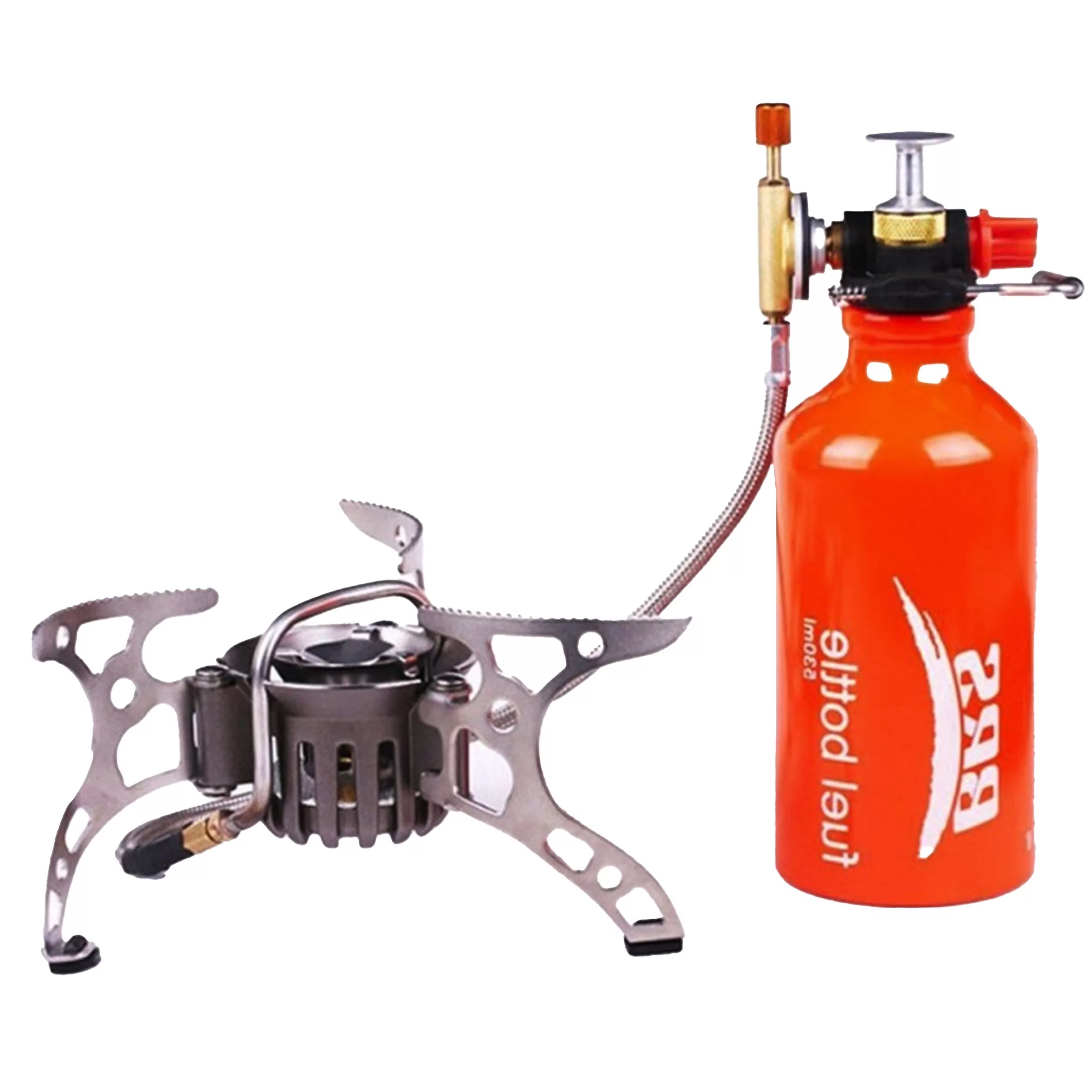 سرشعله سفری بی آر اس مدل 1+booster به همراه مخزن پمپ سوخت