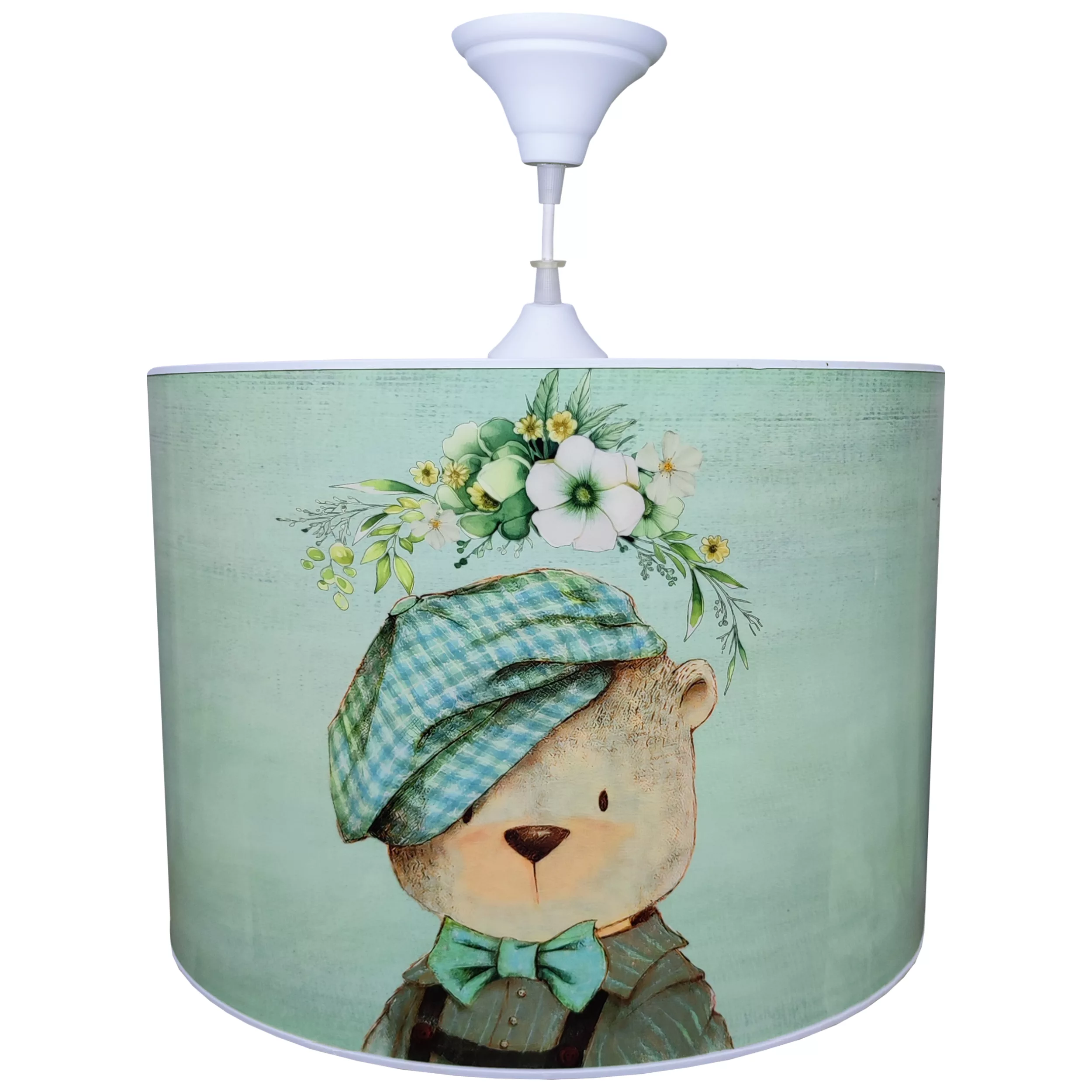 لوستر کودک مدل خرس و گل 3