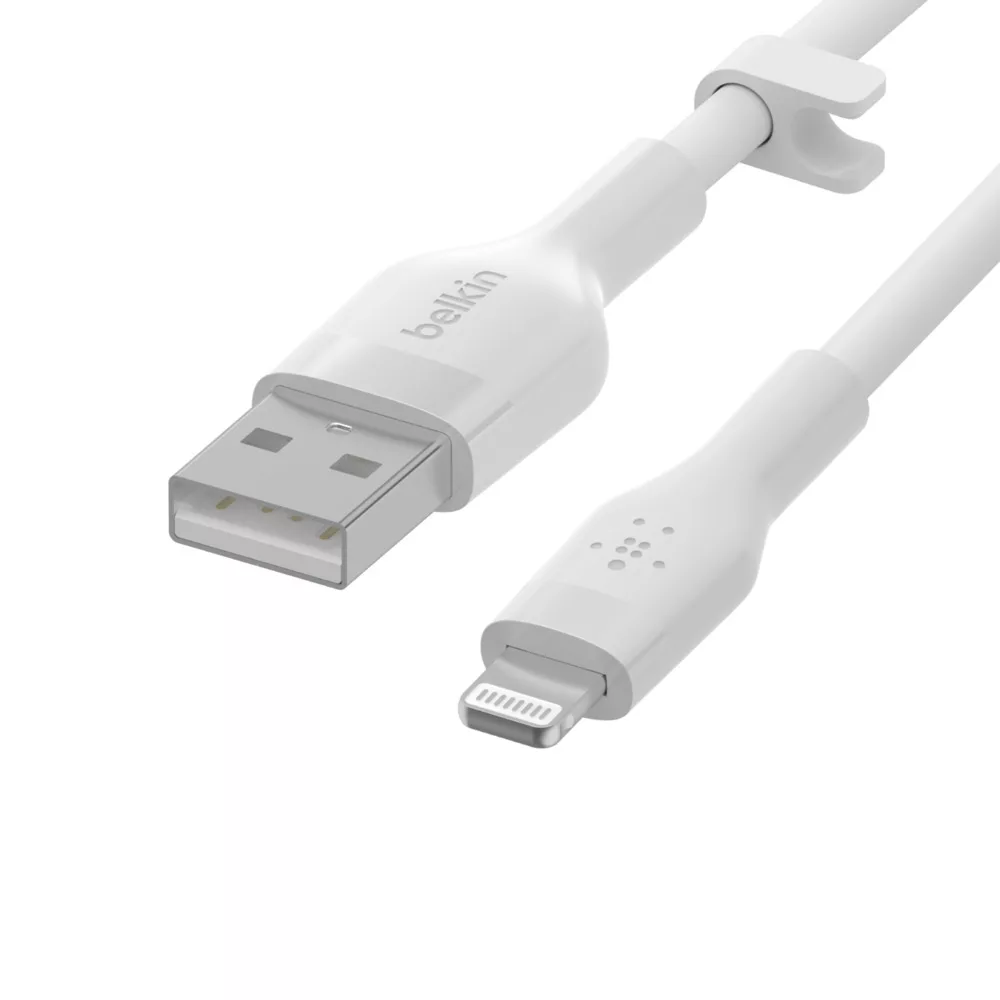 کابل تبدیل USB به لایتنینگ بلکین مدل CAA008bt1MWH طول 1 متر
