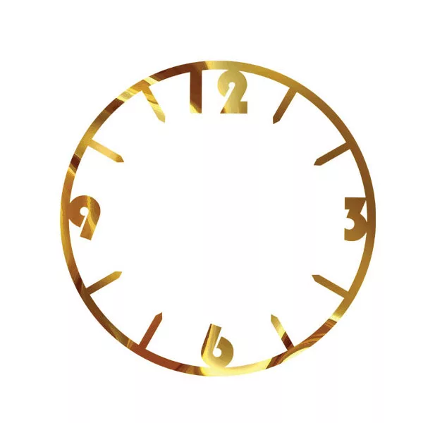 اعداد ساعت دیواری مدل 20123G35