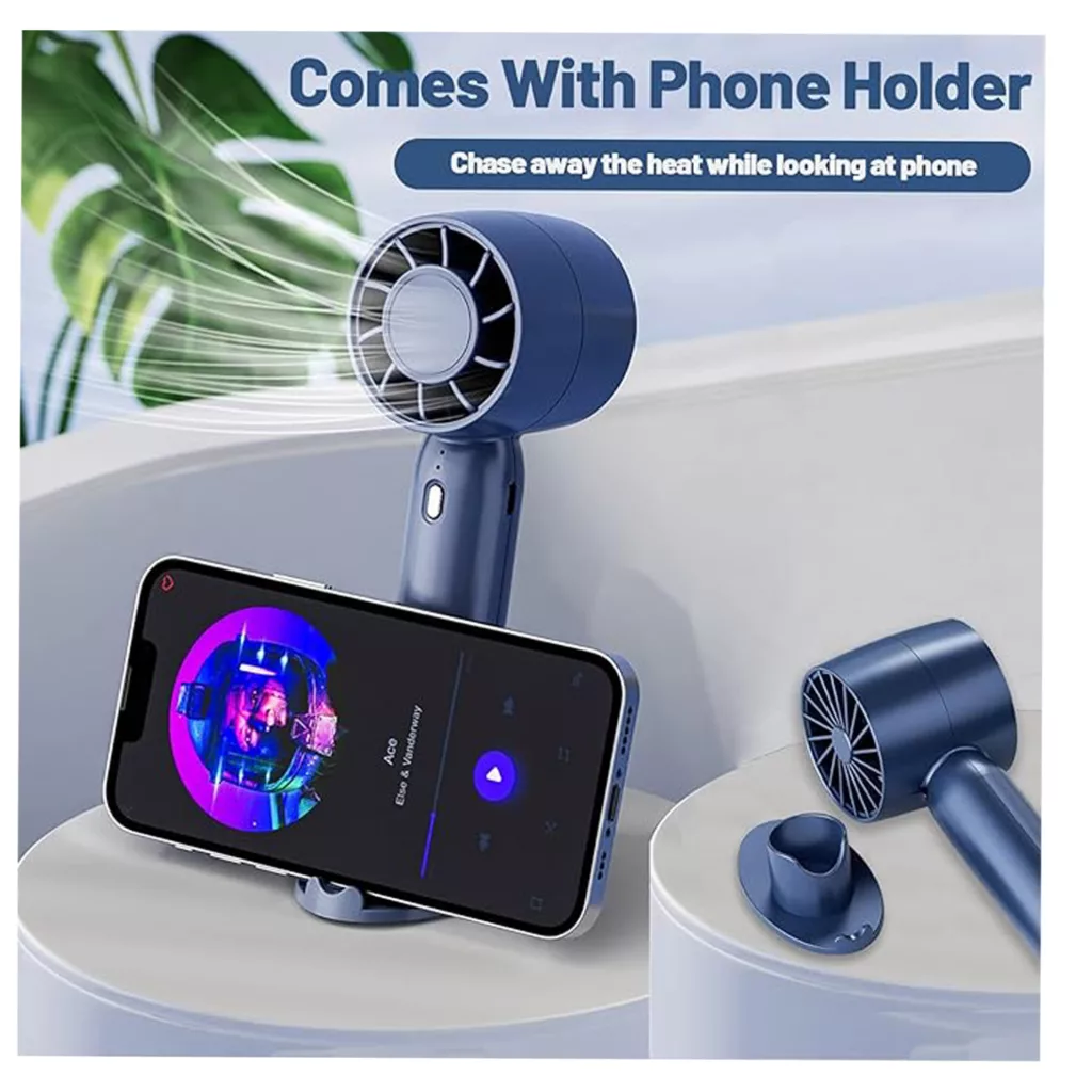 پنکه شارژی مدل دستی T-10 کد 743