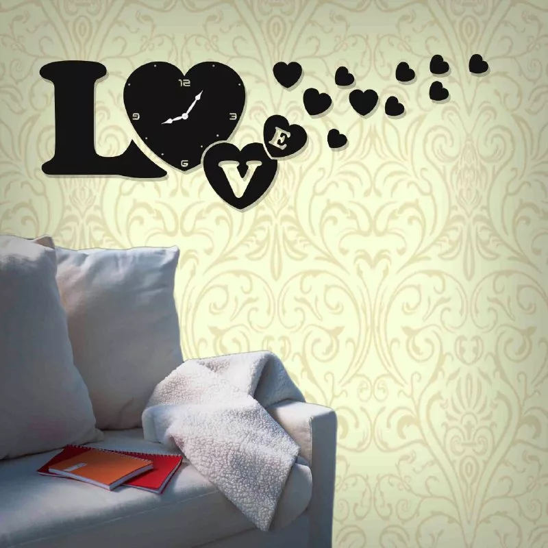 ساعت دیواری مدل قلب