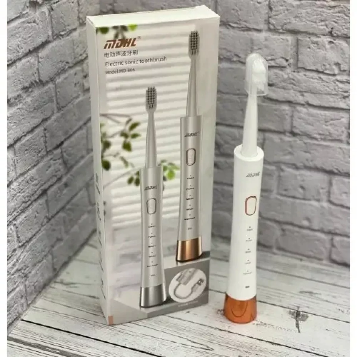 دستگاه سفید کننده دندان ام دی اچ ال مدل MD806 به همراه چهار عدد سری یدک