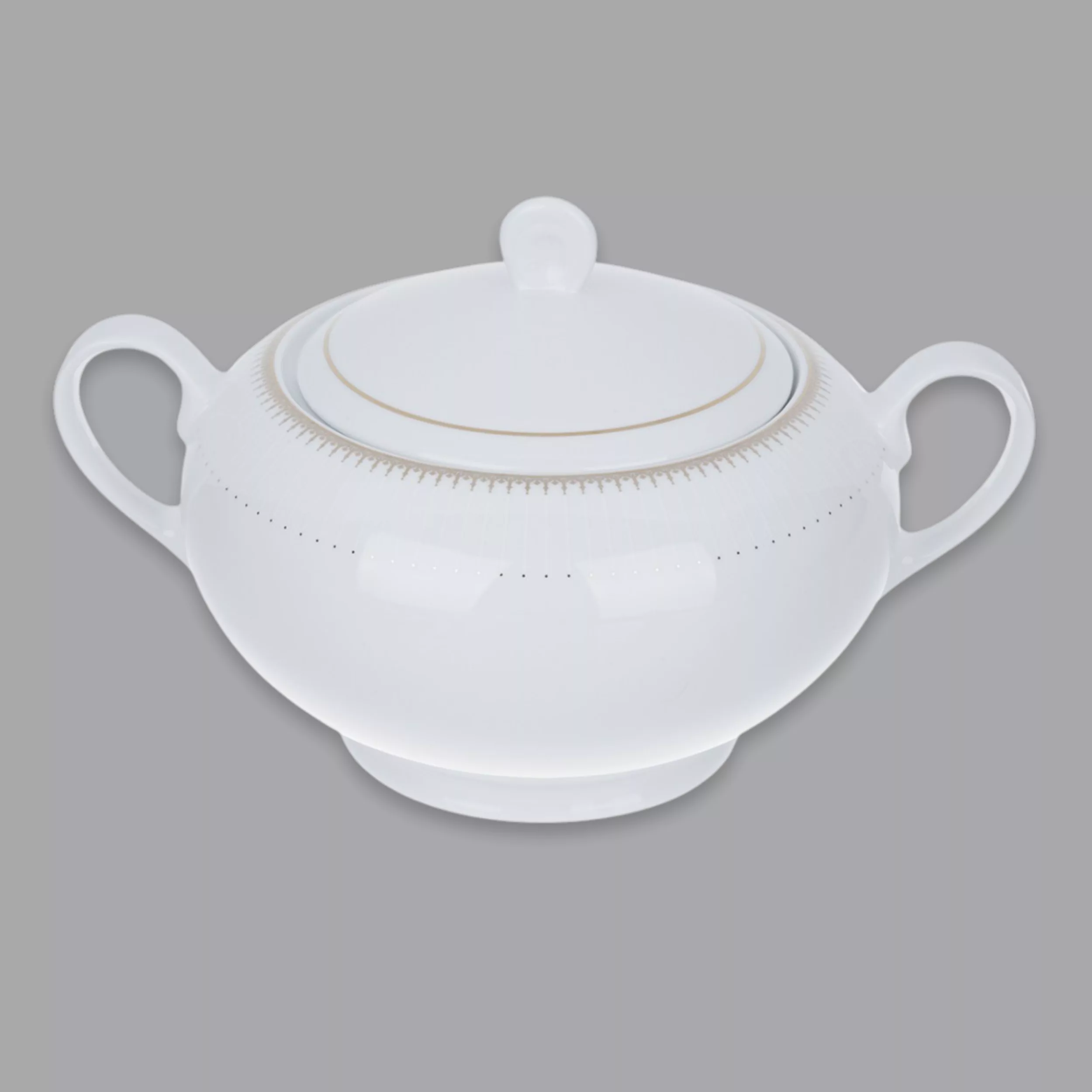 سرویس غذاخوری 102 پارچه 12 نفر چینی زرین ایران مدل Sepidar