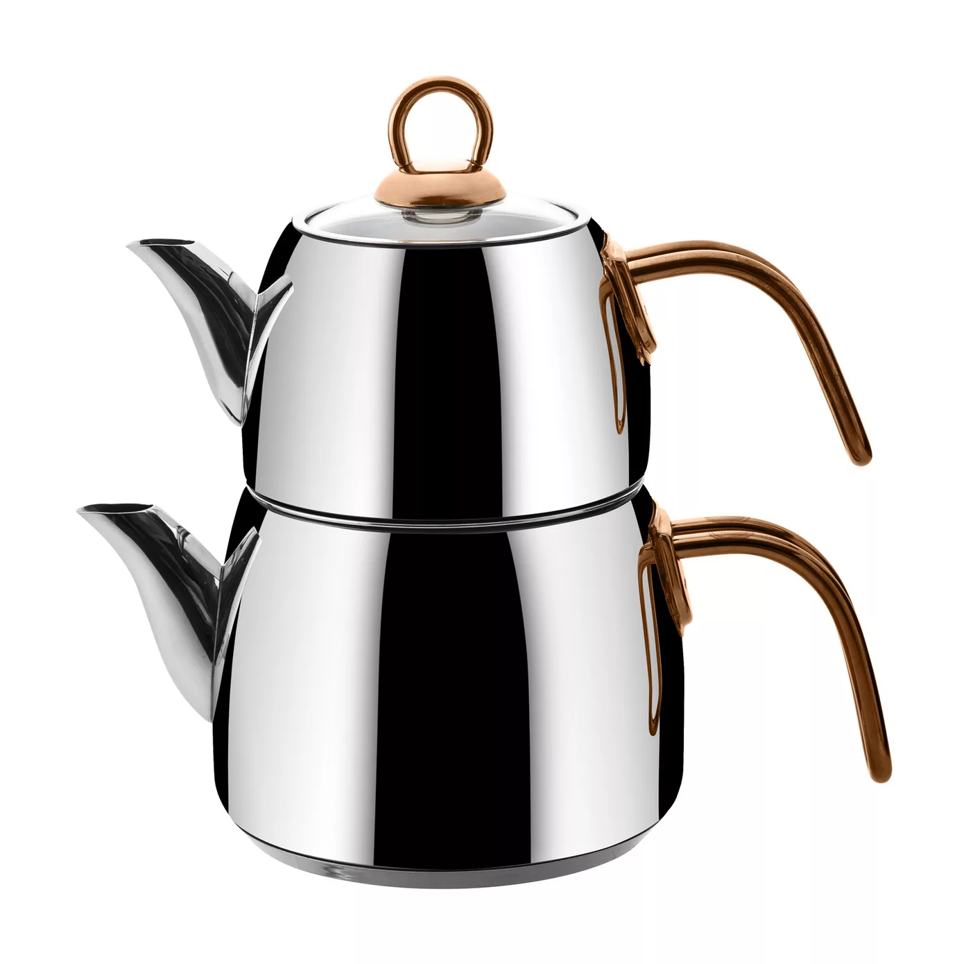 ست کتری و قوری امسان مدل Teatanyum گنجایش کتری 1.8 لیتر گنجایش قوری 1 لیتر