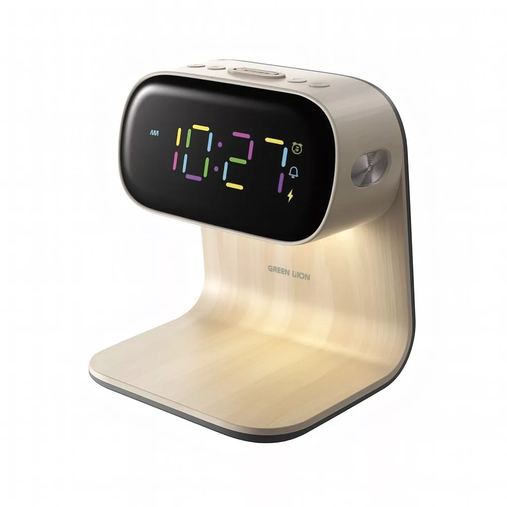 پایه نگهدارنده گوشی موبایل گرین لاین مدل BEDSIDE CLOCK