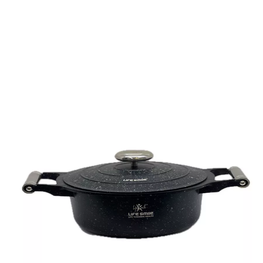 سرویس قابلمه و تابه گرانیتی 8 پارچه لایف اسمایل مدل LIFEP20-8