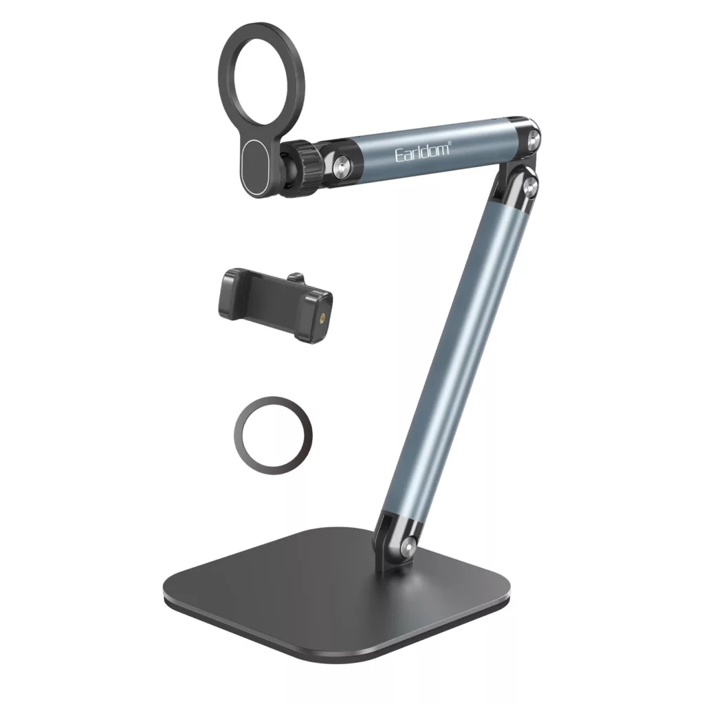 پایه نگهدارنده گوشی موبایل ارلدام مدل Desktop Stand 2IN1 EH300