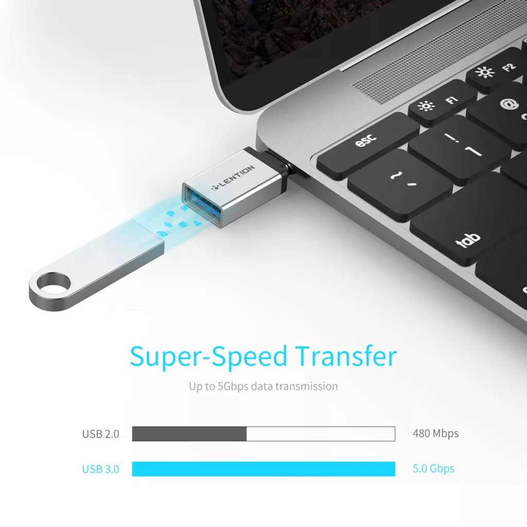 مبدل USB-C OTG لنشن کد C3