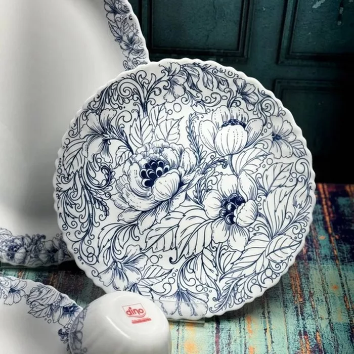 سرویس غذاخوری 25 پارچه 6 نفره دینو مدل GL