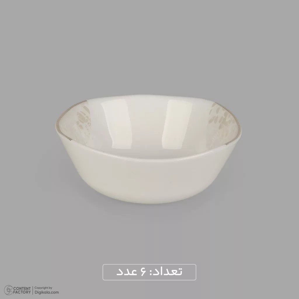 سرویس غذاخوری 26 پارچه 6 نفر مدل مربع کورل لورکس