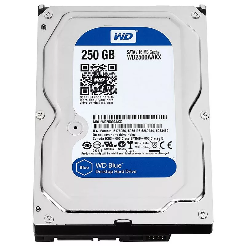 هارد دیسک اینترنال وسترن دیجیتال مدل WD2500AAKX ظرفیت 250 گیگابایت