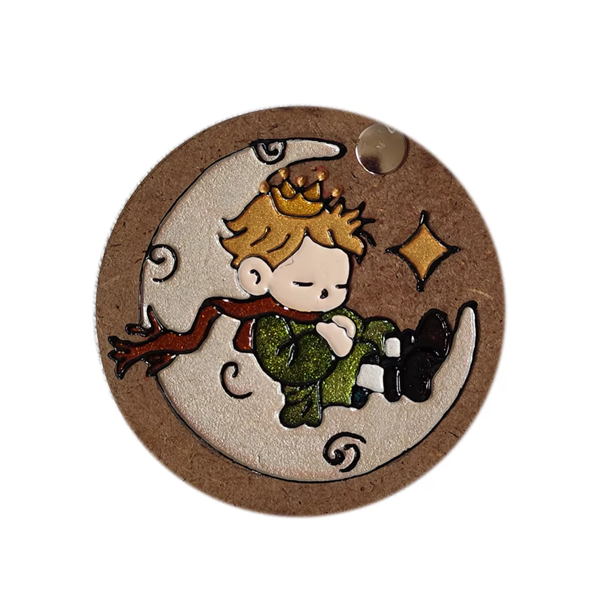 آینه آرایشی جیبی مدل شازده کوچولو