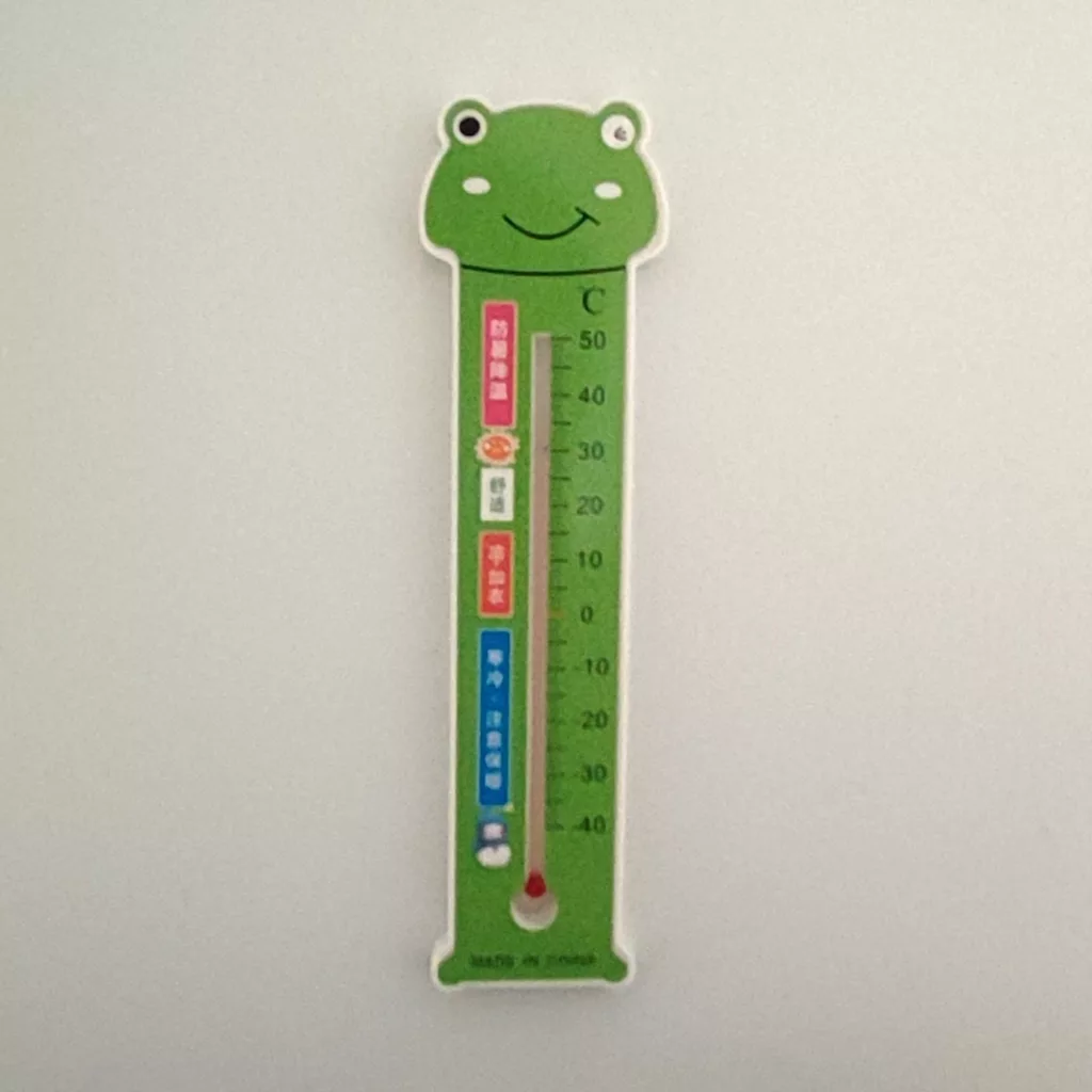 دماسنج‌ محیطی مدل فانتزی طرح قورباغه