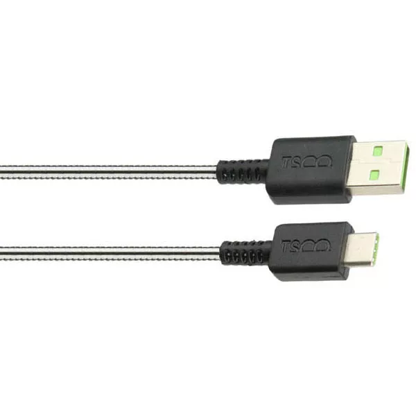 کابل تبدیل USB به USB-C تسکو مدل TCC302 طول 1 متر