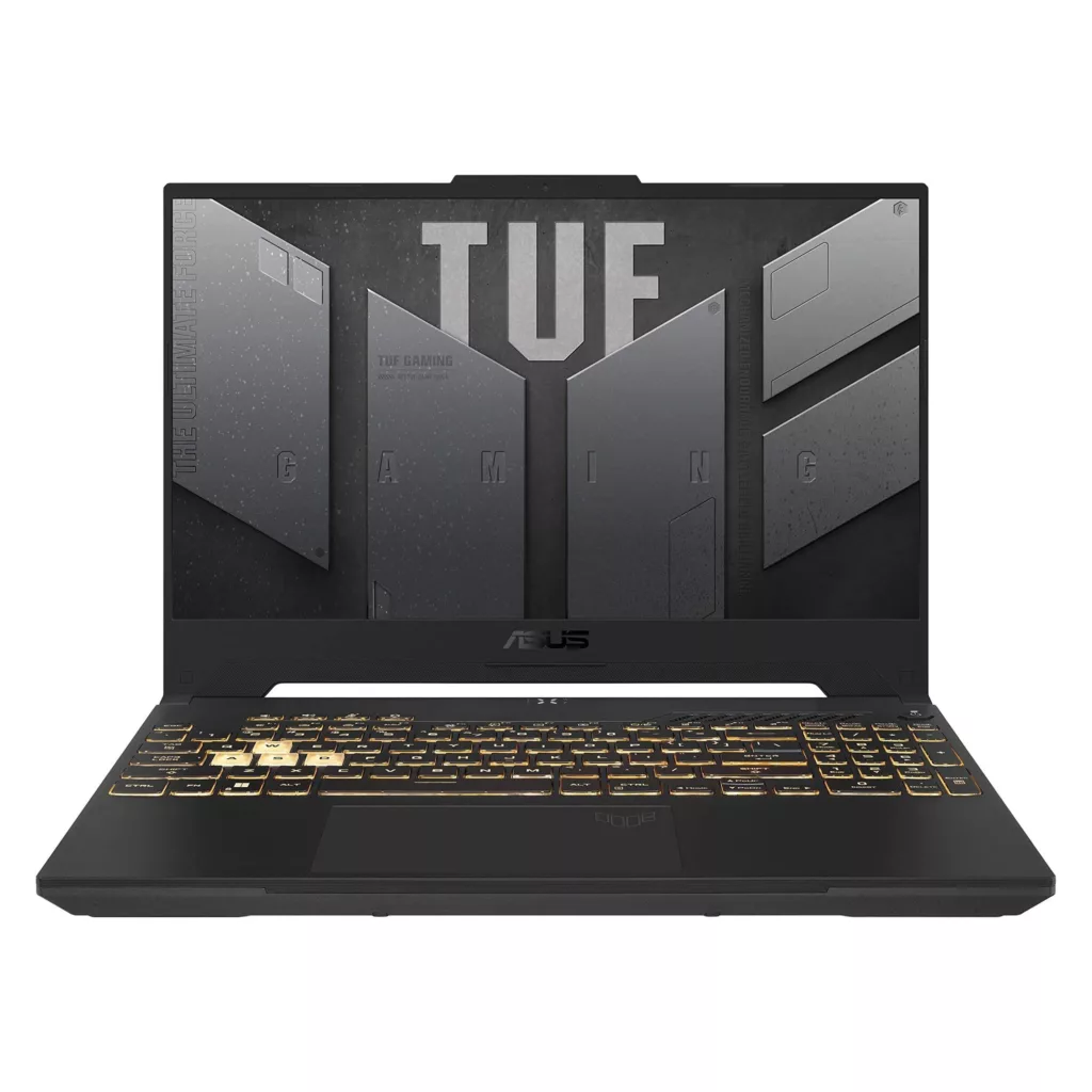 لپ تاپ 15.6 اینچی ایسوس مدل TUF Gaming F15 FX507ZC4-HN132-i7 12700H-16GB DDR4 3200MHz-1TB SSD-RTX3050 4GB-FHD 144Hz