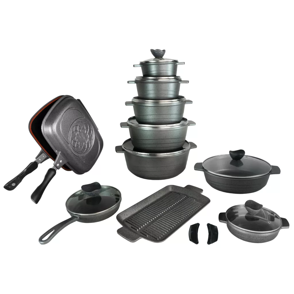 سرویس پخت و پز 21 پارچه پیلو مدل HAPPY TITAN