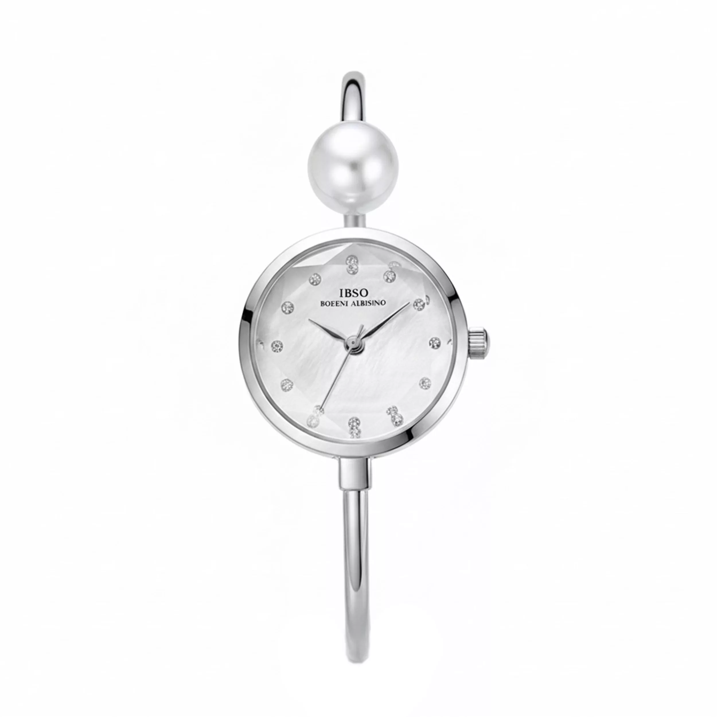 ساعت مچی عقربه‌ای کوارتز زنانه ایبسو طرح بنگل کد 156B