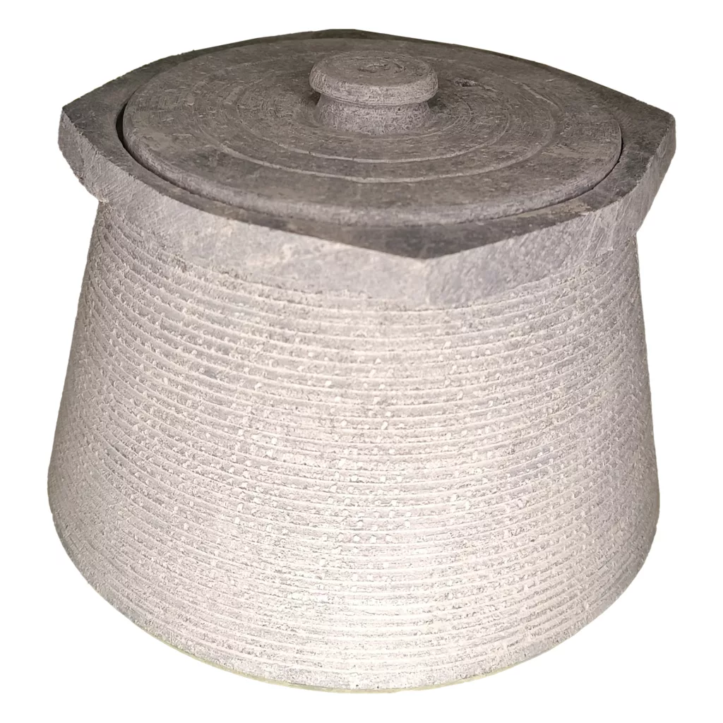 قابلمه سنگی فدک مدل سنتی شش ضلعی