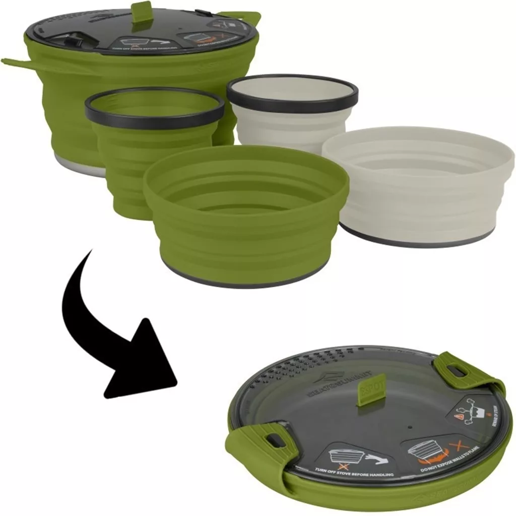 ظروف سفری سی تو سامیت مدل X-Set 31 کد S2023 مجموعه 5 عددی