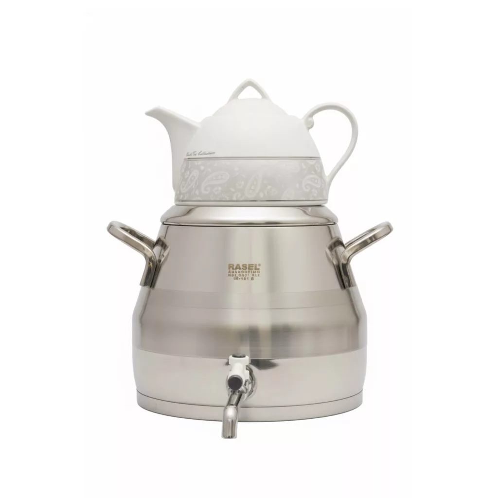ست کتری و قوری راسل مدل IR-101s گنجایش کتری ۵ لیتر گنجایش قوری ۱ لیتر