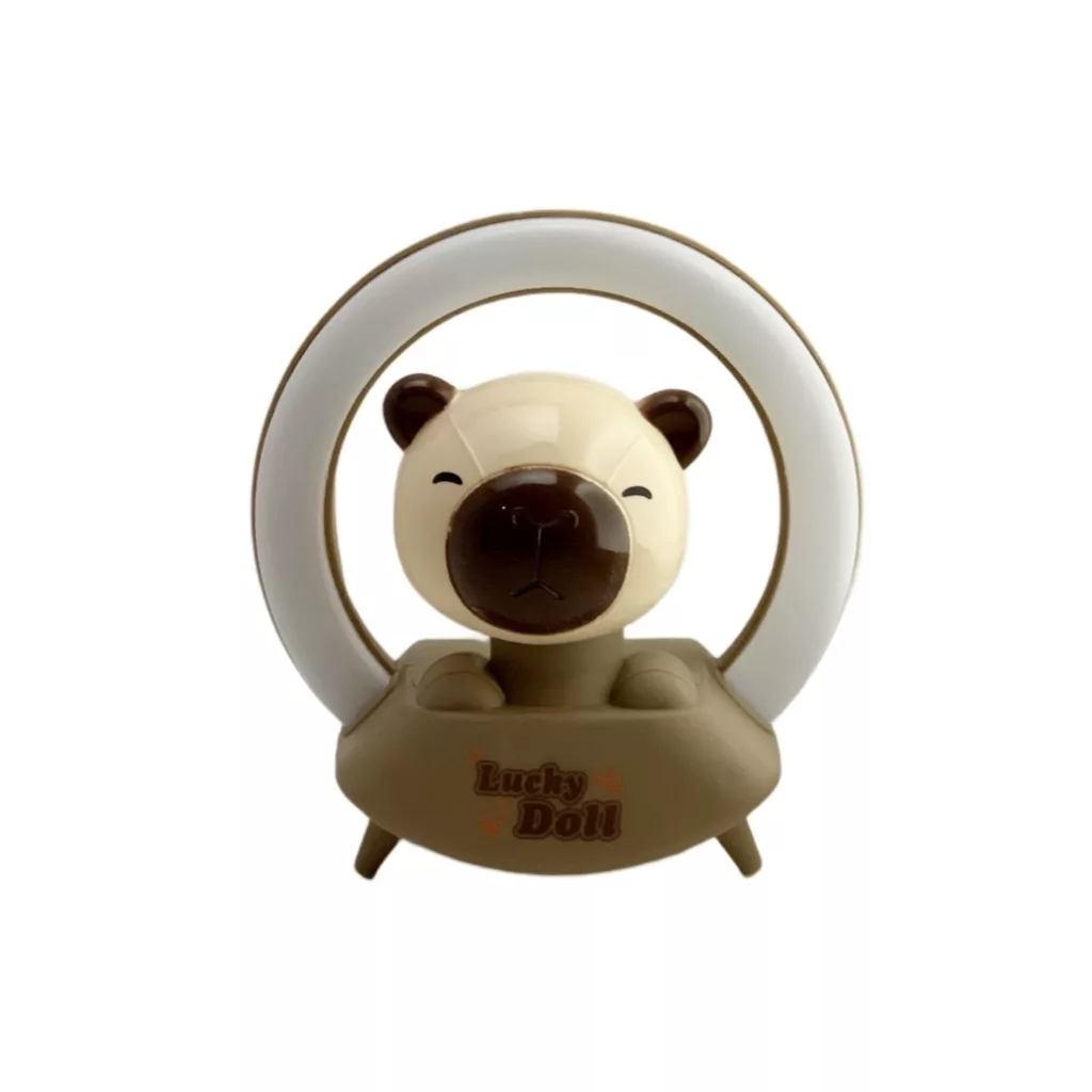 آباژور رومیزی کودک مدل خرس رینگ لایتی