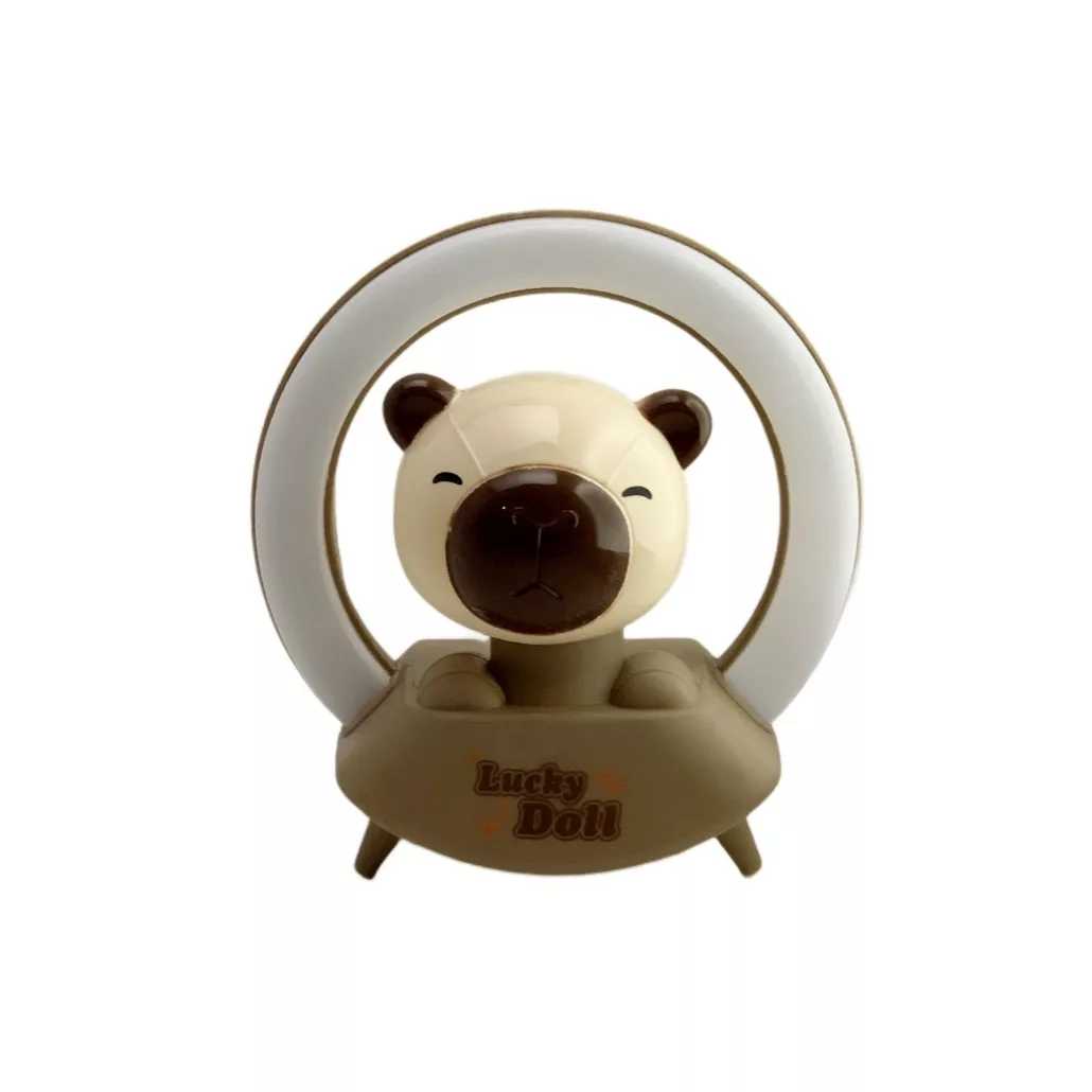 آباژور رومیزی کودک مدل خرس رینگ لایتی