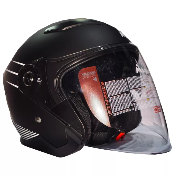 کلاه کاسکت بدون فک عینکدار مدل MSG_B