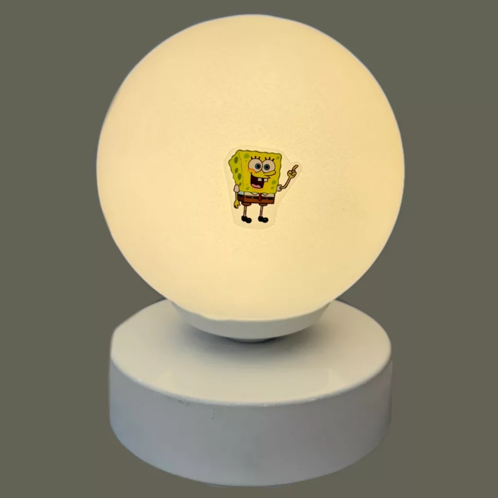 آباژور کودک نورهام مدل کودک باب اسفنجی NHM- BOB SPONGE