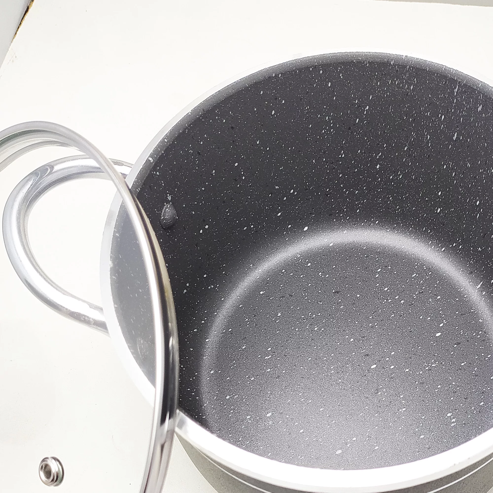 سرویس قابلمه گرانیتی ۶ پارچه ظرف سازان اسدیان مدل سیلور