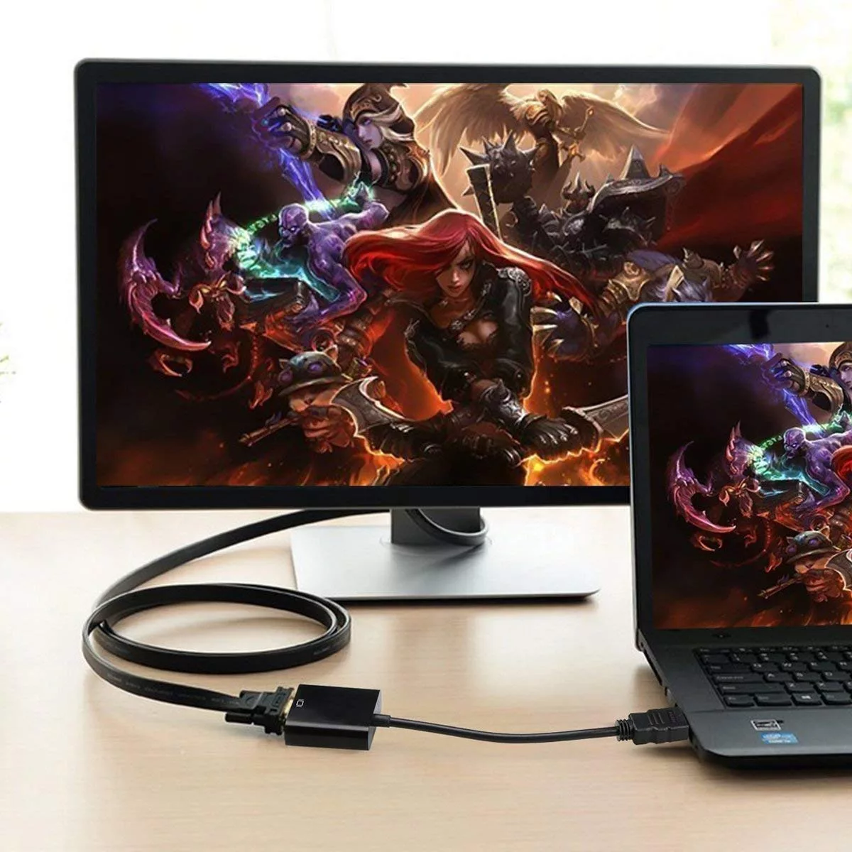 مبدل HDMI به VGA مدل Ni2040