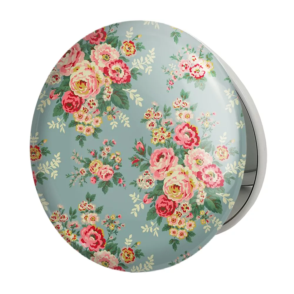 آینه جیبی خندالو طرح گل گلی مدل تاشو کد 29018