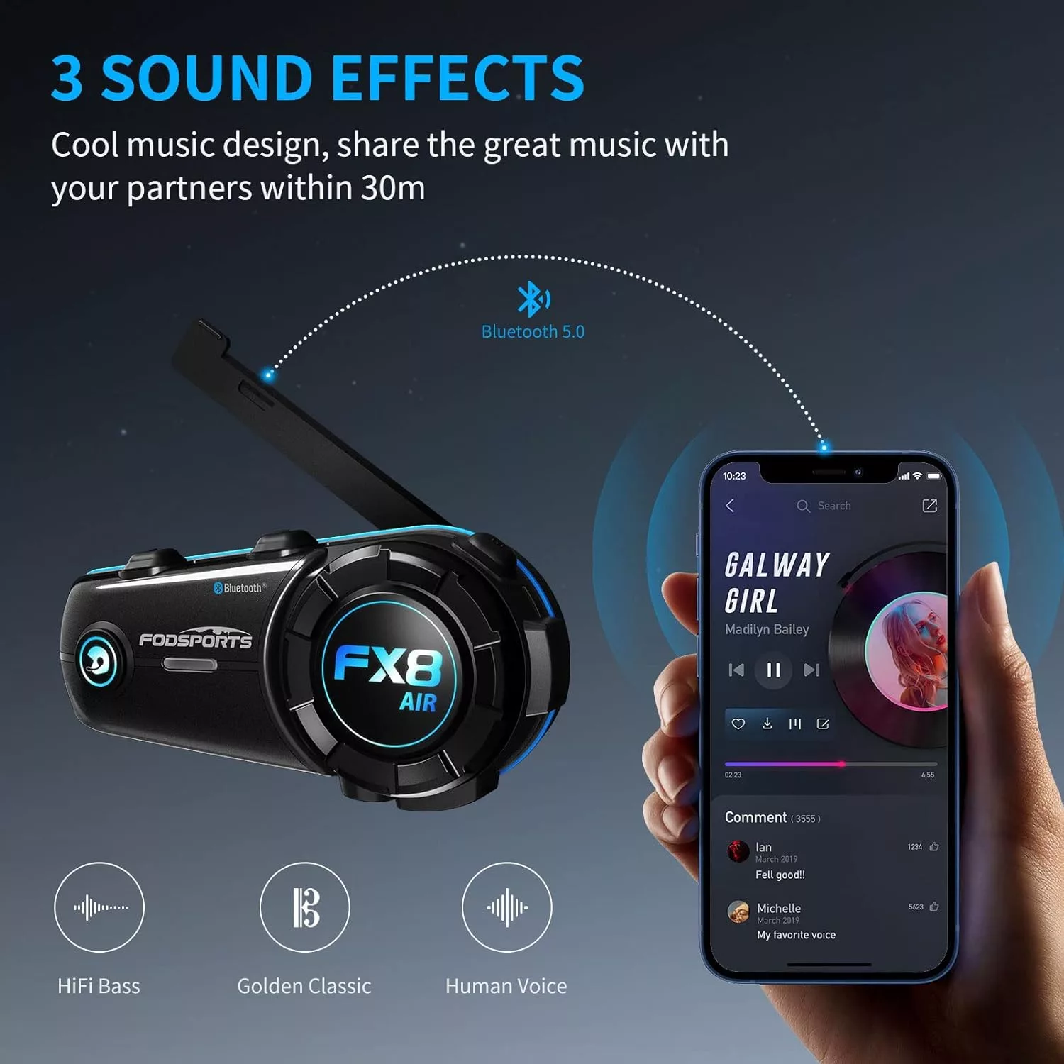 هدست کلاه کاسکت فود اسپورتس مدل FX8